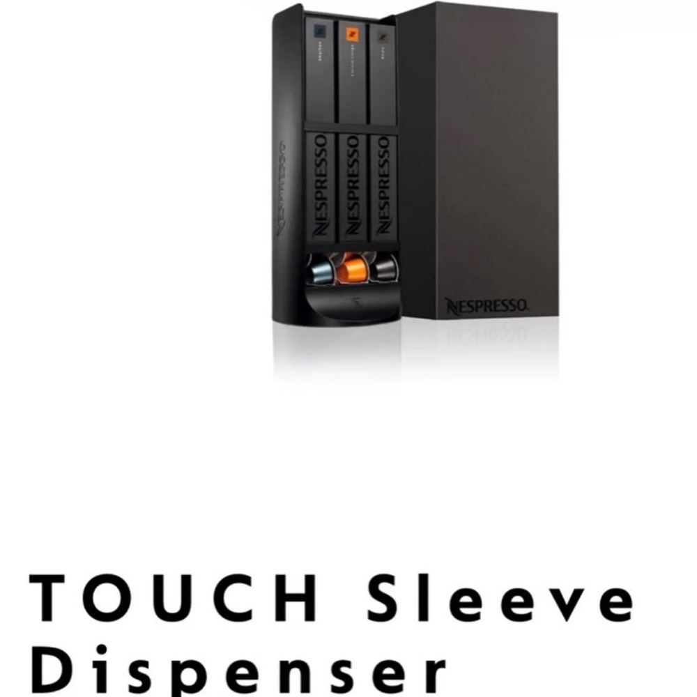 Nespresso Black Touch Sleeve Rotating Capsule Dispenser
